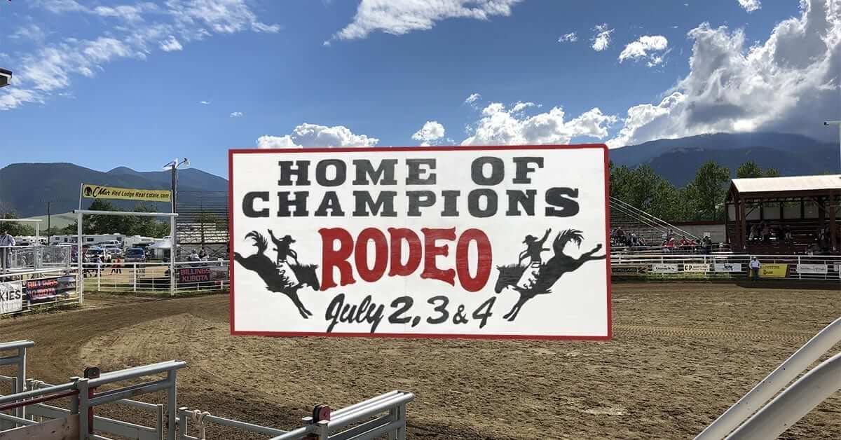 Red Lodge Home of Champions Rodeo, Red Lodge, MT, 7/27/4 Go Country