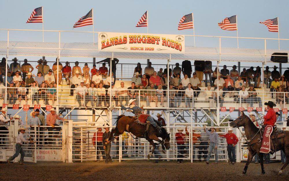 Kansas’ Biggest Rodeo, 8/18/3 Go Country Events